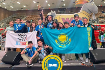 Фотография к новости: Школьники из Караганды и Шымкента стали призёрами чемпионата мира по робототехнике