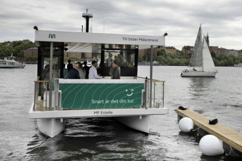 Фотография к новости: Первый в мире беспилотный паром запустили в Швеции