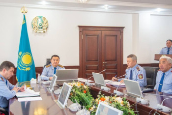 Фотография к новости: Начальников управлений полиции назначили в пяти городах Казахстана