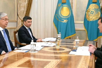 Фотография к новости: Аким Астаны отчитался перед Токаевым о водоснабжении и отоплении