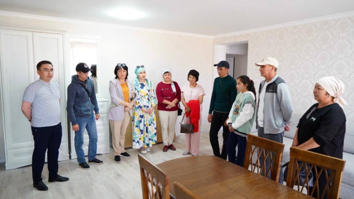 Пожар в области Абай: семьи погибших получили квартиры в Семее