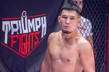 Фотография к новости: "Бизон" из Казахстана проиграл исторический бой за титул