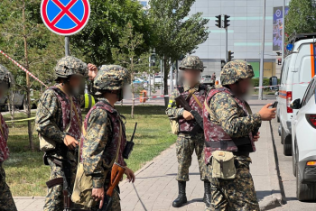 Фотография к новости: В Kaspi прокомментировали захват заложников в отделении банка