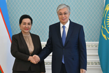 Фотография к новости: Токаев принял председателя сената олий мажлиса Узбекистана