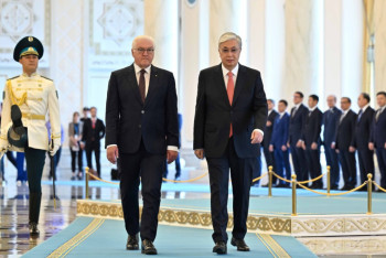 Фотография к новости: Токаев сообщил, что осенью совершит визит Германию