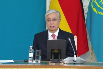 Фотография к новости: Токаев вновь обозначил позицию Казахстана по ситуации вокруг Украины