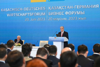 Фотография к новости: Мы ценим немецкий подход к бизнесу - Токаев