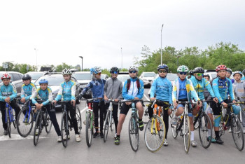 Массовый велопробег пройдёт к 25-летию Астаны