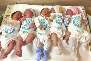 Фотография к новости: Казахстанские новорождённые получили подарки в честь Олимпийского дня