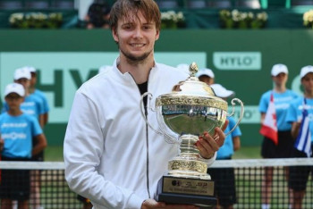 Фотография к новости: Бублик обратился к казахстанским болельщикам после исторической победы