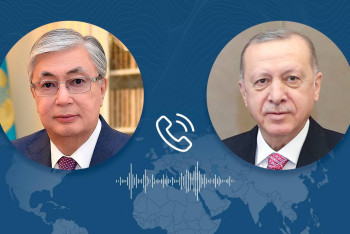 Фотография к новости: Токаев и Эрдоган обменялись поздравлениями  по случаю Курбан Айта