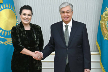 Фотография к новости: Токаев принял Майру Мухамедкызы