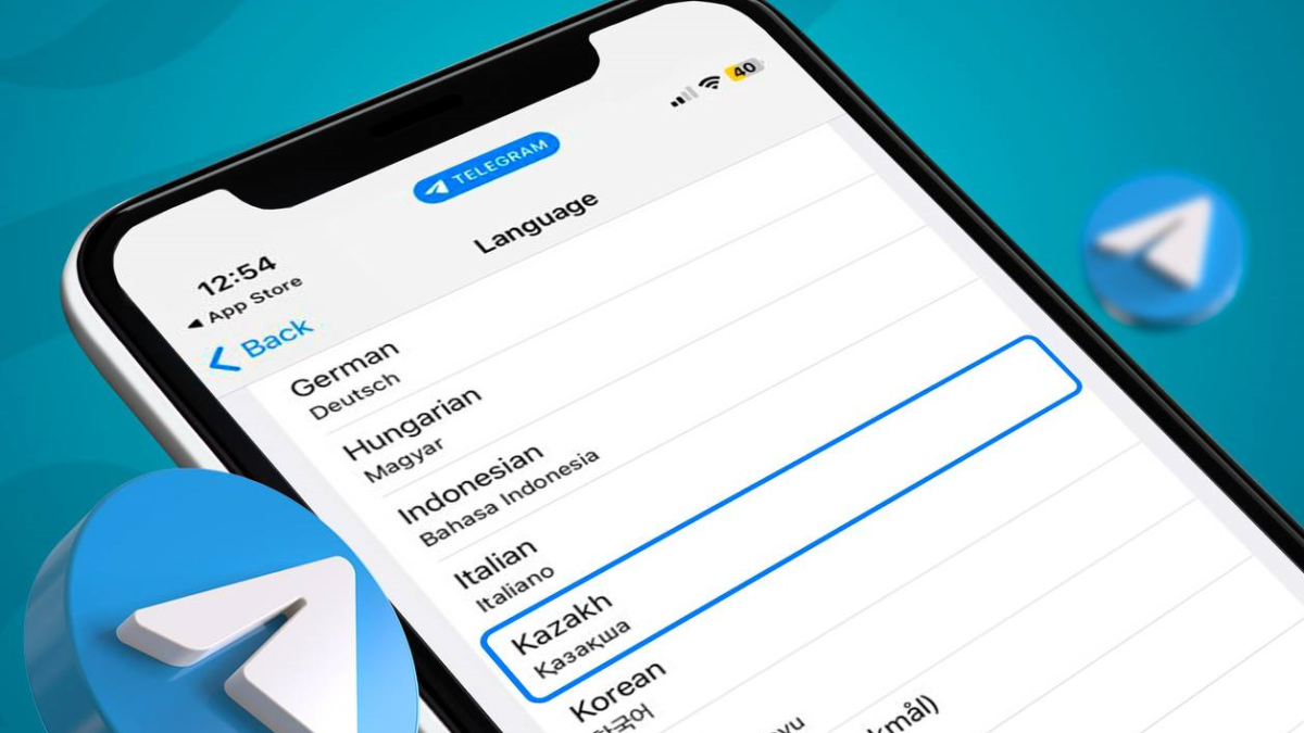 Теперь казахский язык есть и в Telegram