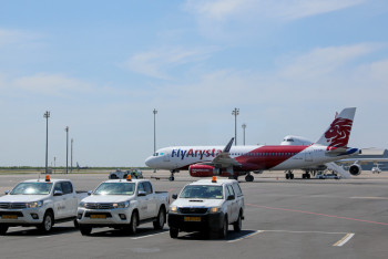 Фотография к новости: Борт FlyArystan экстренно приземлился в Кызылорде ради спасения пассажира