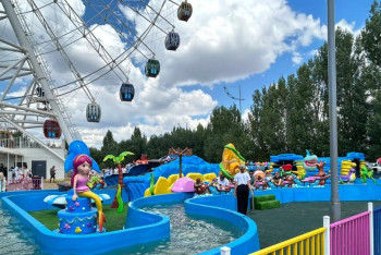 Фотография к новости: Ещё один парк с аттракционами открыли в Астане