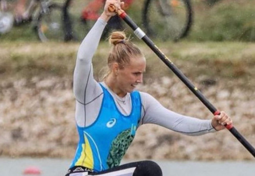 Фотография к новости: Казахстанка завоевала золото юниорского чемпионата мира по гребле