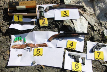 Фотография к новости: Тайник с оружием и боеприпасами нашли на свалке в Жетысуской области