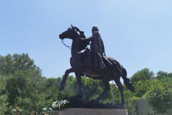 Фотография к новости: Как прошло открытие памятника Александру Невскому в Алматы