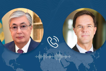 Фотография к новости: Токаев провёл телефонный разговор с исполняющим обязанности премьер-министра Нидерландов