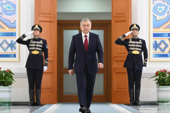 Фотография к новости: Шавкат Мирзиёев в третий раз стал президентом Узбекистана