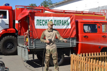 Фотография к новости: Представители министерств и нацпарков ознакомились с опытом нацпарка "Бурабай" по сохранению лесов от пожаров