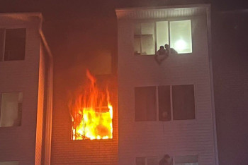 Фотография к новости: Шесть человек вызволили из огненной ловушки полицейские в Акмолинской области