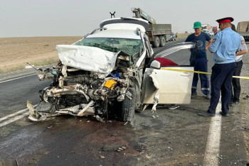 Фотография к новости: Семь человек погибли в жутком ДТП в Атырауской области