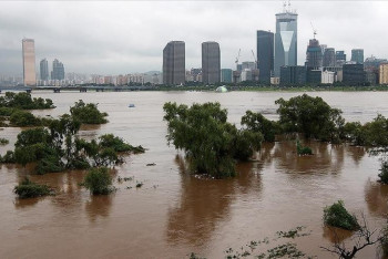Фотография к новости: Наводнения и оползни в Южной Корее: более 40 погибших