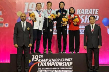 Фотография к новости: 10 медалей завоевали казахстанские каратисты на чемпионате Азии