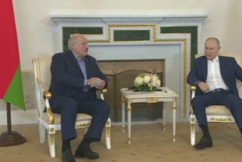 Фотография к новости: Лукашенко: Нас стали напрягать вагнеровцы. Им хочется на запад