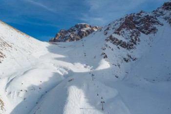 Фотография к новости: Из-за селя Шымбулак закрыли для туристов на день