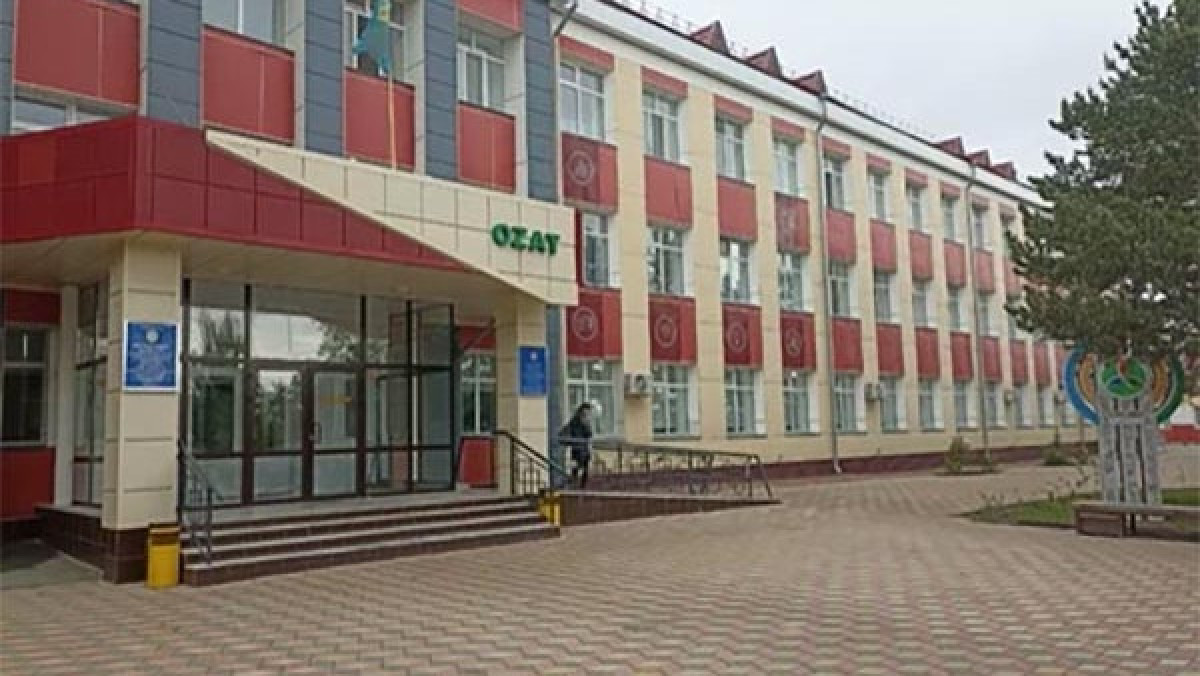yandex.kz/здание школы "Озат"