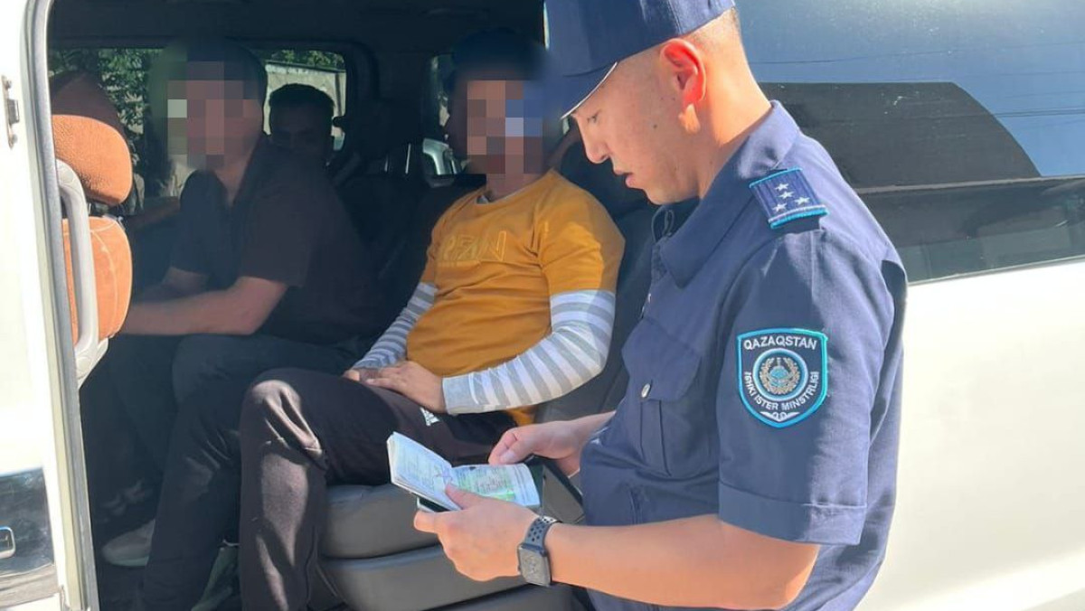 Пять иностранцев незаконно пересекли границу Казахстана