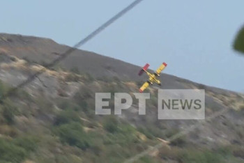 Фотография к новости: В Греции разбился пожарный самолёт