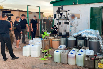 Фотография к новости: КНБ ликвидировал два крупных подпольных производства синтетики