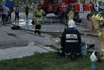 Фотография к новости: Женщина скончалась после пожара в 16-этажке Алматы