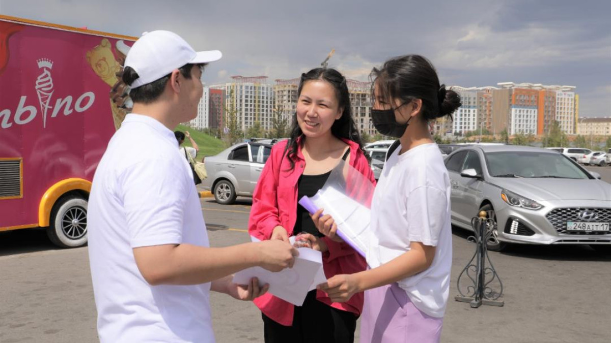 Акция "Стоп, вандал" проходит в Астане