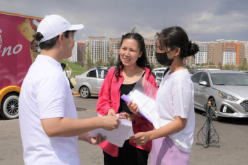 Фотография к новости: Акция "Стоп, вандал" проходит в Астане