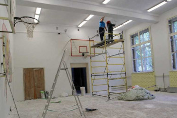 Фотография к новости: В 68 школах страны ремонт не завершится к началу учебного года