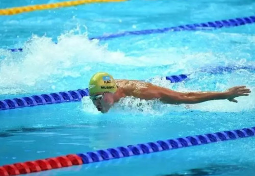 Фотография к новости: Казахстанский пловец Адильбек Мусин вышел в финал на Универсиаде-2023