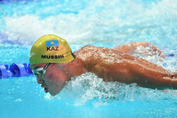 Фотография к новости: Казахстанский пловец завоевал для Казахстана 20-ю медаль Универсиады-2023