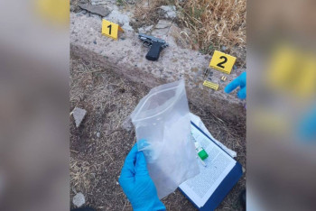 Фотография к новости: Схрон с оружием найден в заброшенном здании в Жамбылской области