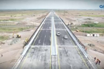 Фотография к новости: Движение по мосту открыли на Большой кольцевой дороге Астаны