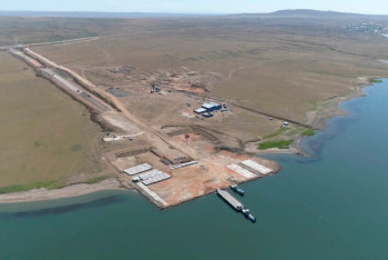 Фотография к новости: Самый длинный мост в Казахстане может превратиться в долгострой