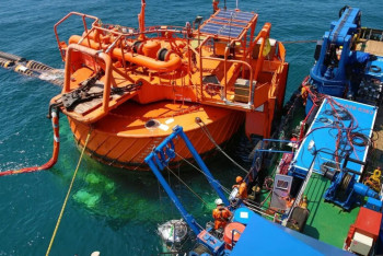 Фотография к новости: КТК завершил плановые работы на выносном причальном устройстве