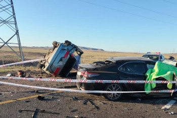 Фотография к новости: Девять человек погибли в жутком ДТП в Балхаше