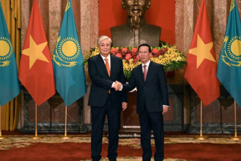 Фотография к новости: Товарооборот между Казахстаном и Вьетнамом достигнет 1 млрд долларов до конца года - Токаев