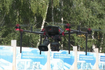 Фотография к новости: Уникальные казахстанские беспилотники протестировали в Петропавловске