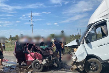 Фотография к новости: Пять человек погибли при столкновении "Газели" и Nexia в Кызылординской области