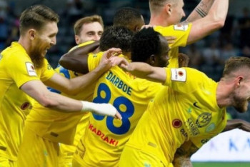 Фотография к новости: "Астана" и "Тобол" провели первые матчи раунда плей-офф Лиги конференций УЕФА